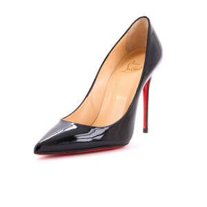 Christian Louboutin 100 Women's Decollete 554 Pumps Patent